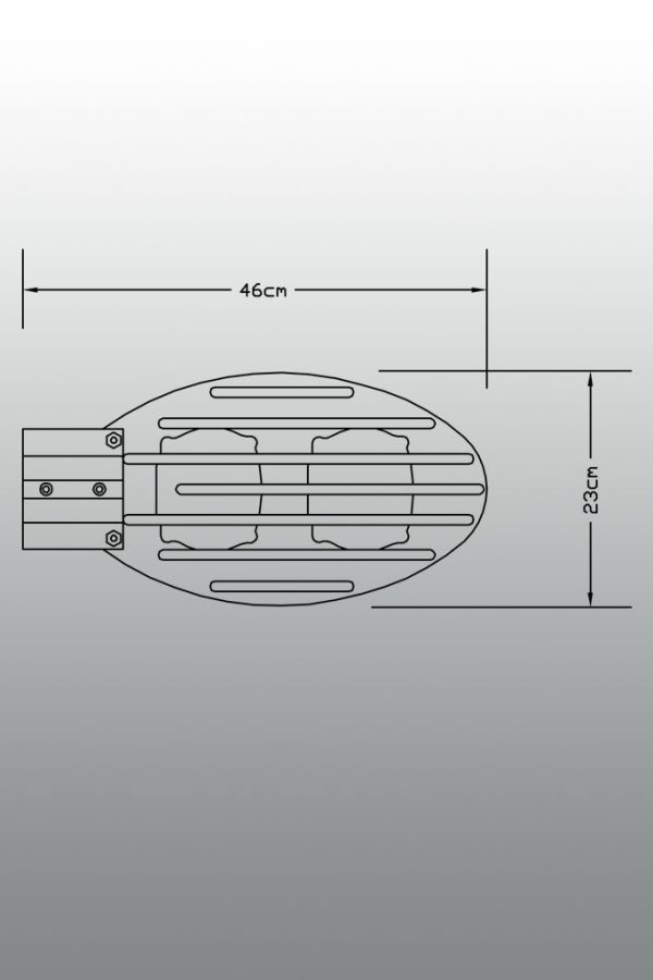 چراغ خیابانی 100 وات LED - تصویر 4