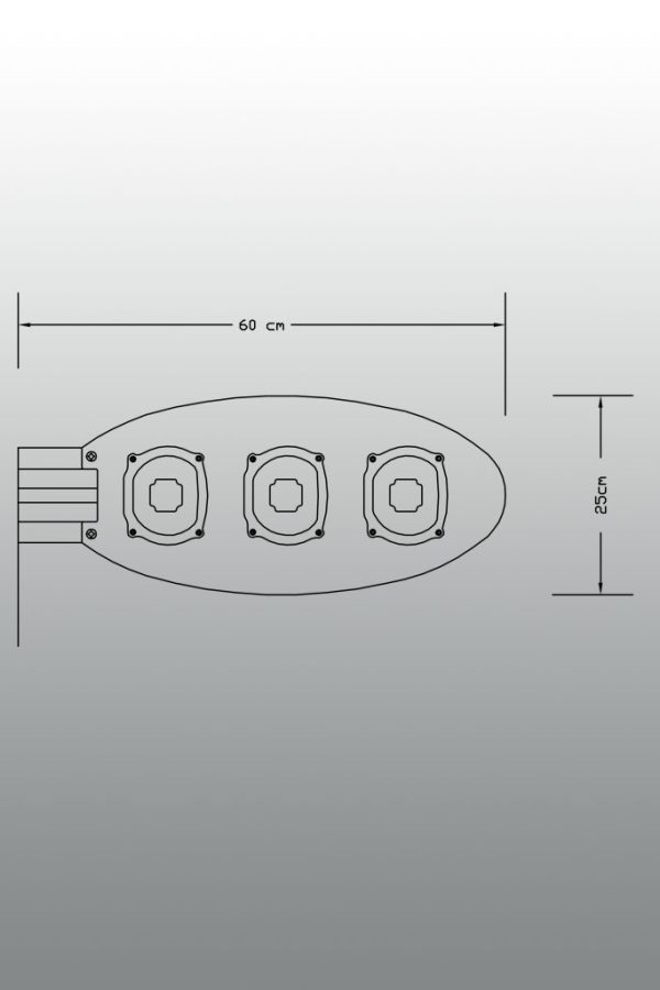 چراغ خیابانی 150 وات LED - تصویر 2