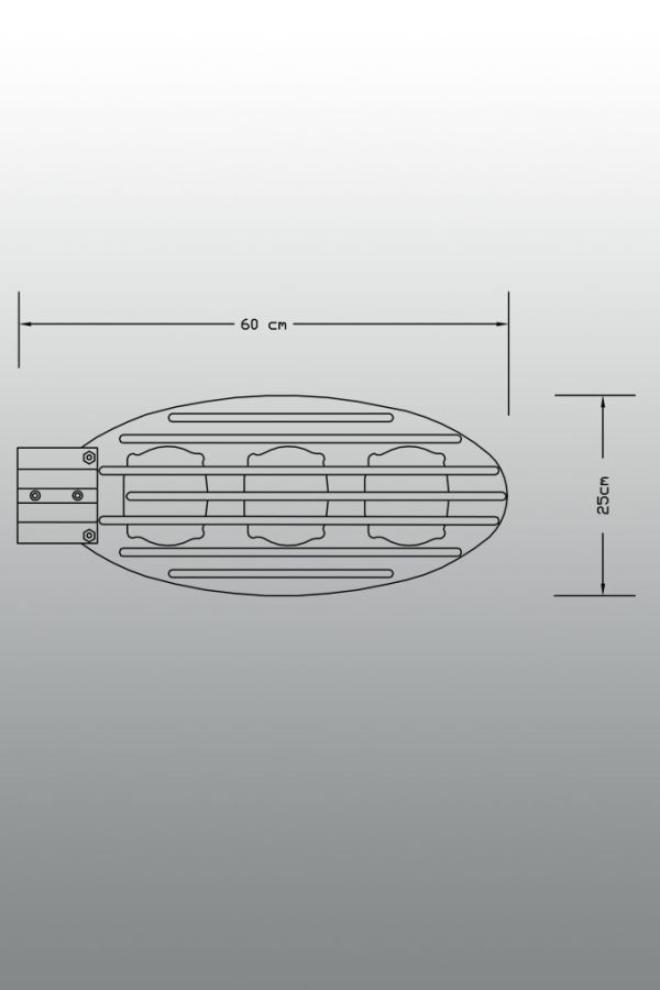 چراغ خیابانی 150 وات LED - تصویر 3