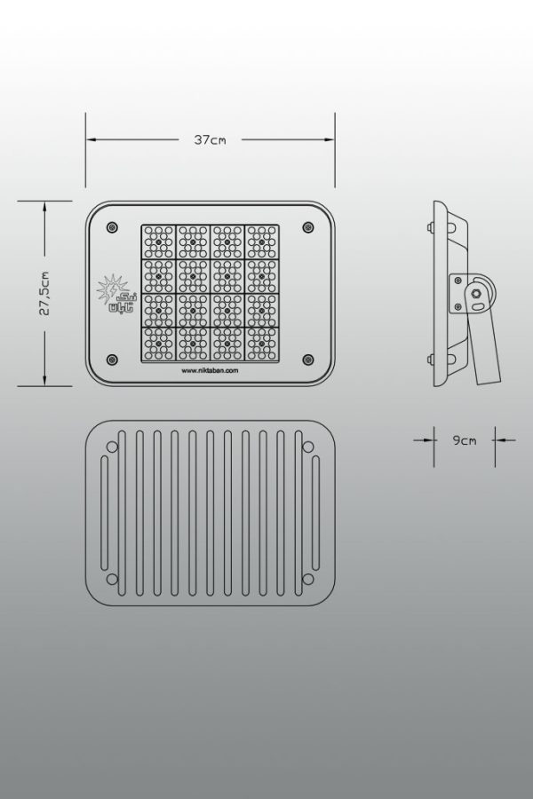 پروژکتور 200 وات LED - تصویر 2
